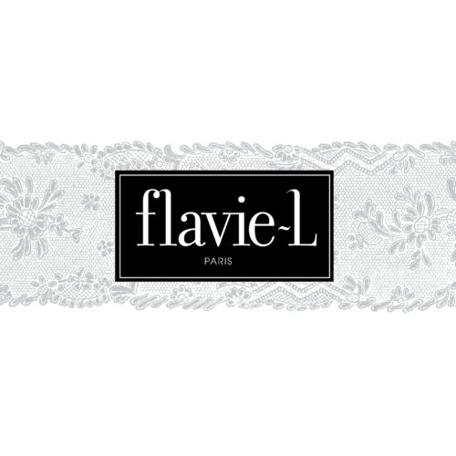 Logo Flaviel Paris, hochwertiger Haarschmuck Made in France