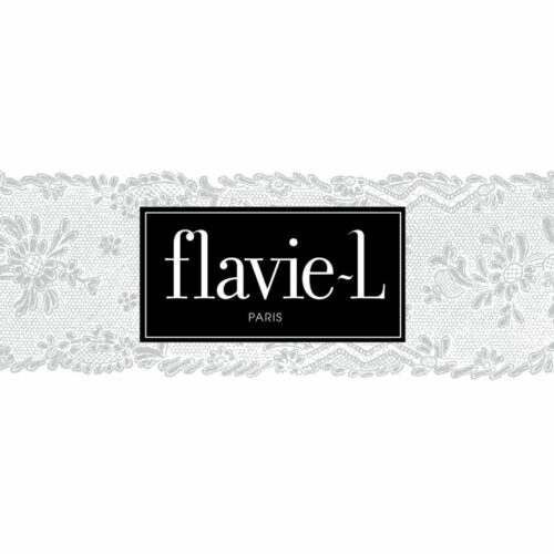 Logo Flaviel Paris, hochwertiger Haarschmuck Made in France