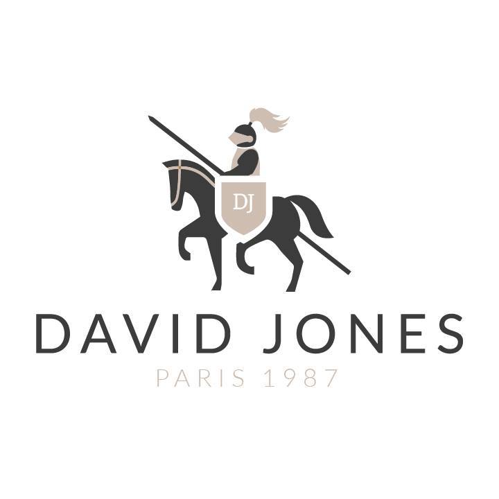 Logo David Jones auf weissem Hintegrund
